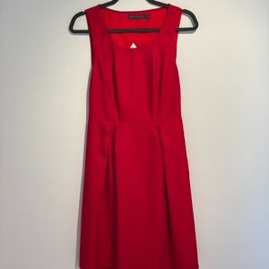 Outback Red, Size 4, Red Knee-Length Dress